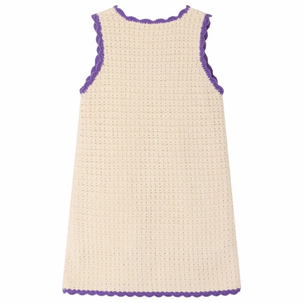 Robe Lali Maille | Ecru