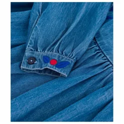 Robe Légère Denim Coton Bio | Bleu jean