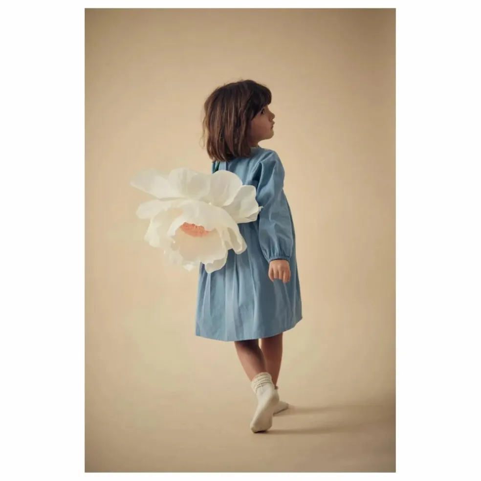 Robe Linoa Brodée | Bleu