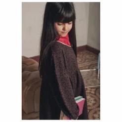 Robe Léopoldine Léopard | Marron