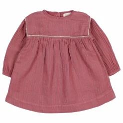 Robe Lurex Coton Bio | Mauve