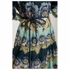 Robe Madalena Ramie | Bleu