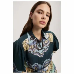 Robe Madalena Ramie | Bleu