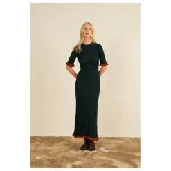 Robe Magda Laine Mérinos Extra Fine | Vert foncé