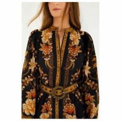 Robe Majestic Garden | Noir