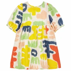 Robe Manches Ballon Carnival | Ecru
