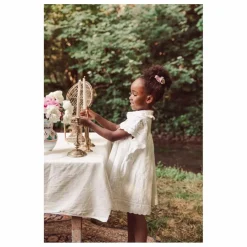 Robe Marla Plumetis | Blanc