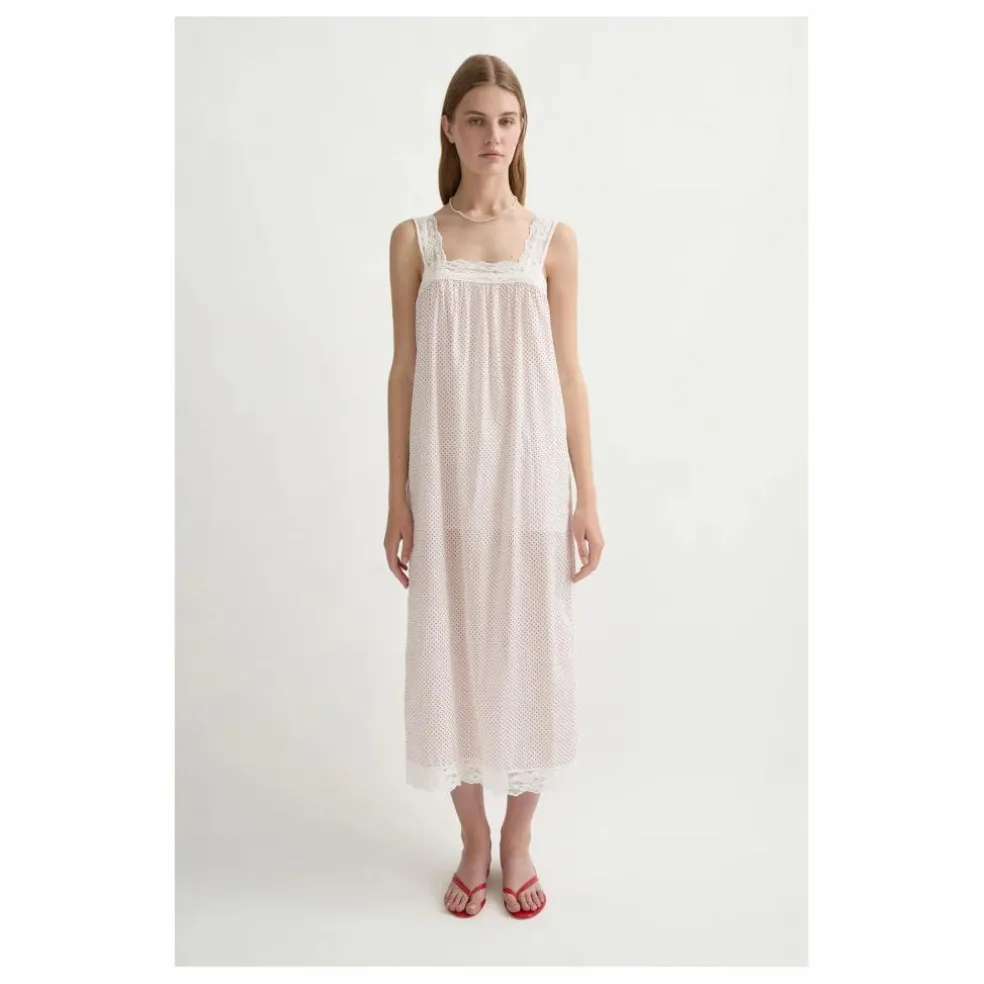 Robe Marlowe Pois | Rouge