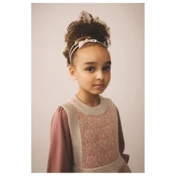 Robe Mathilda Laine de Mérinos | Rose pâle