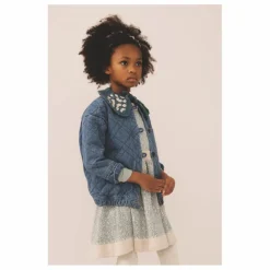 Robe Mathilda Laine de Mérinos | Bleu pâle