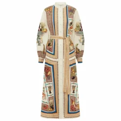 Robe Mercado Popeline de Coton Bio | Ecru