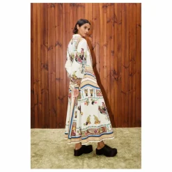 Robe Mercado Popeline de Coton Bio | Ecru