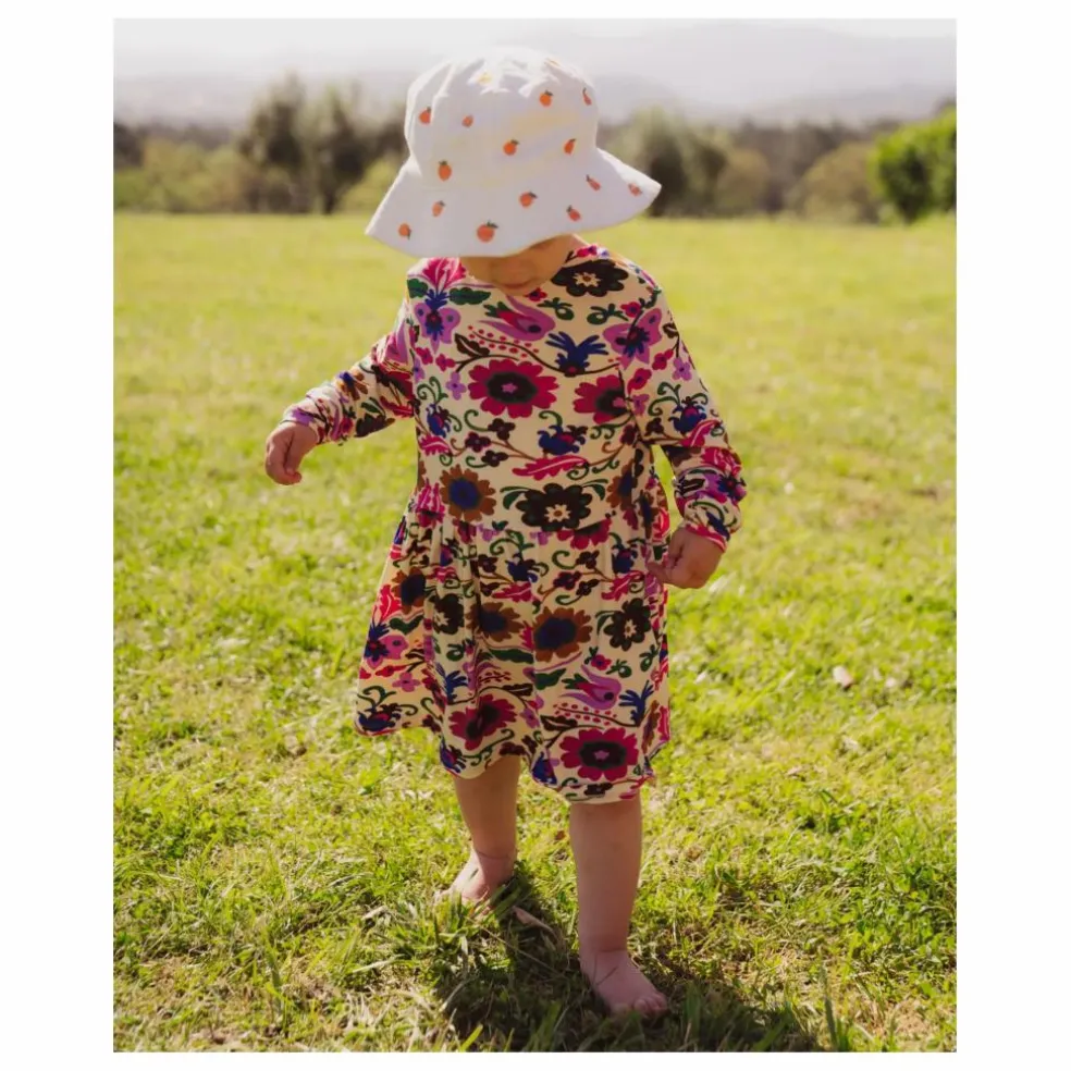 Robe Mexico Flower - Collection Enfant | Violet