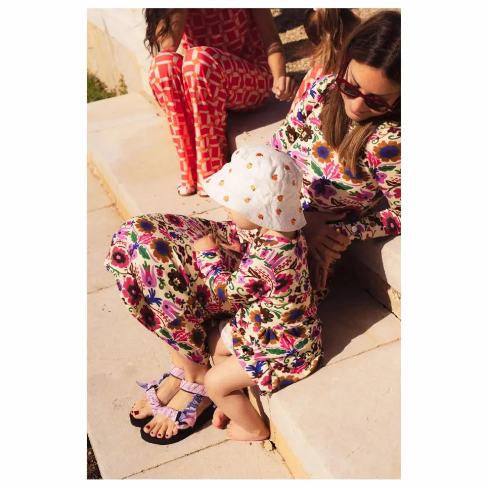 Robe Mexico Flower - Collection Enfant | Violet