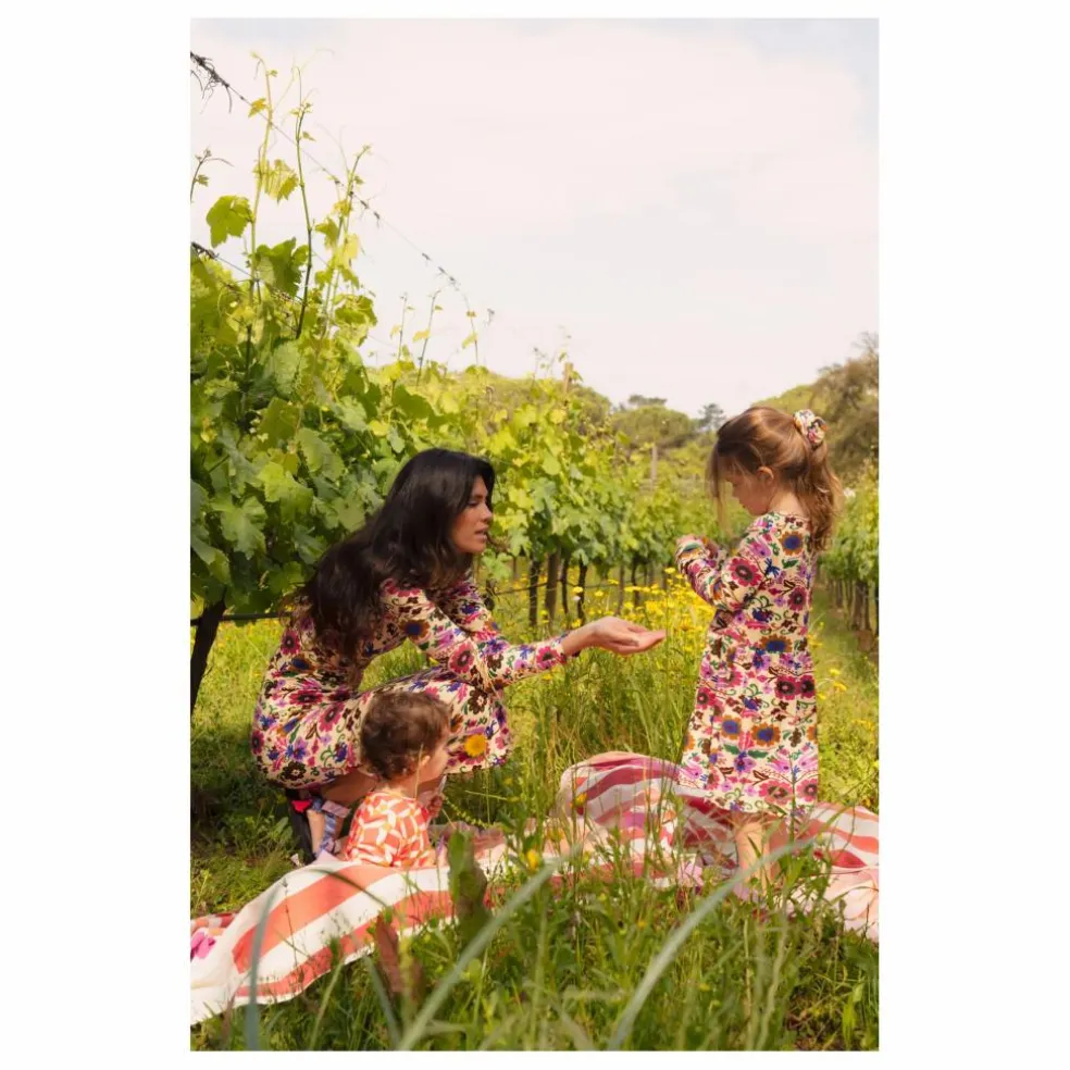 Robe Mexico Flower - Collection Enfant | Violet