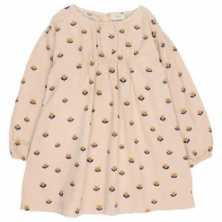 Robe Naïf Fleurie Coton Bio | Rose