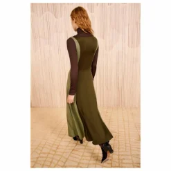 Robe Nahla | Vert kaki