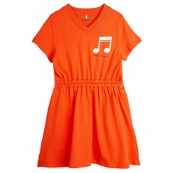 Robe Note Coton Bio | Rouge
