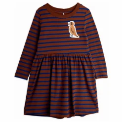 Robe Oiseau Coton Bio | Marron