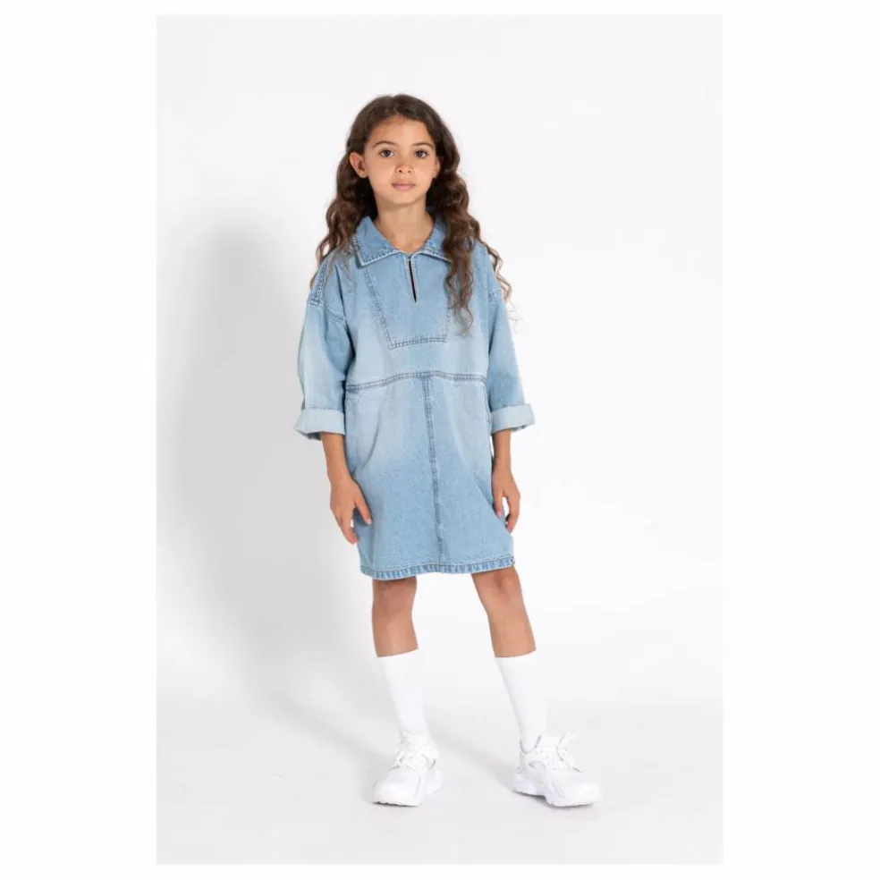Robe Olga | Denim bleached