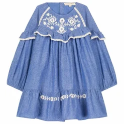 Robe Orana Coton Bio | Bleu jean