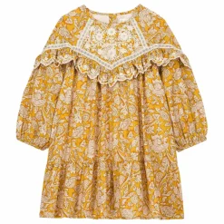 Robe Orana Fleurie Coton Bio | Miel