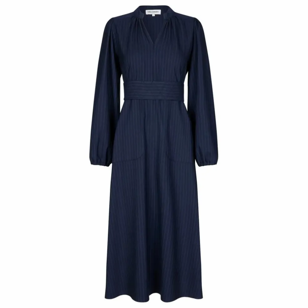 Robe Paris Rayée | Bleu marine