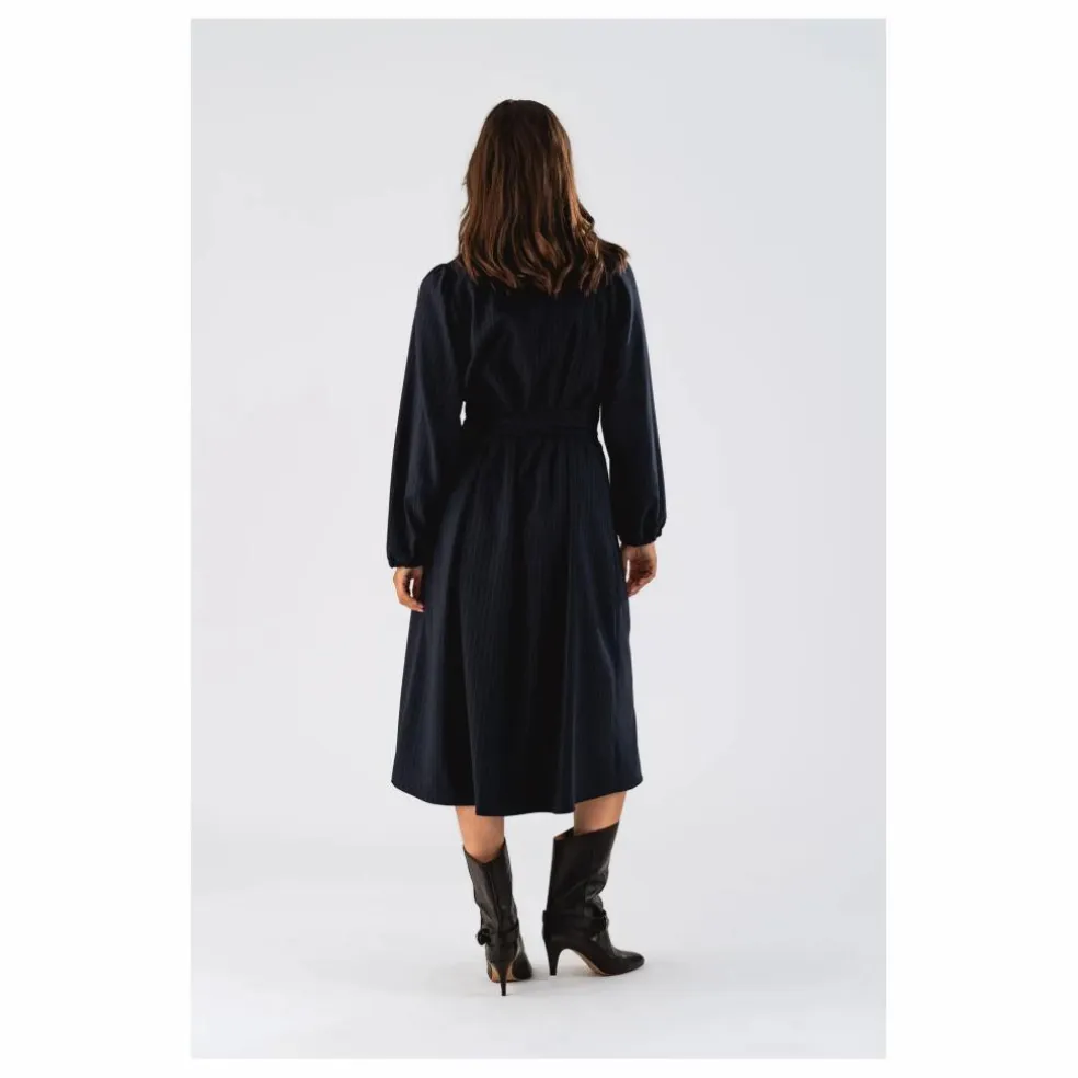 Robe Paris Rayée | Bleu marine