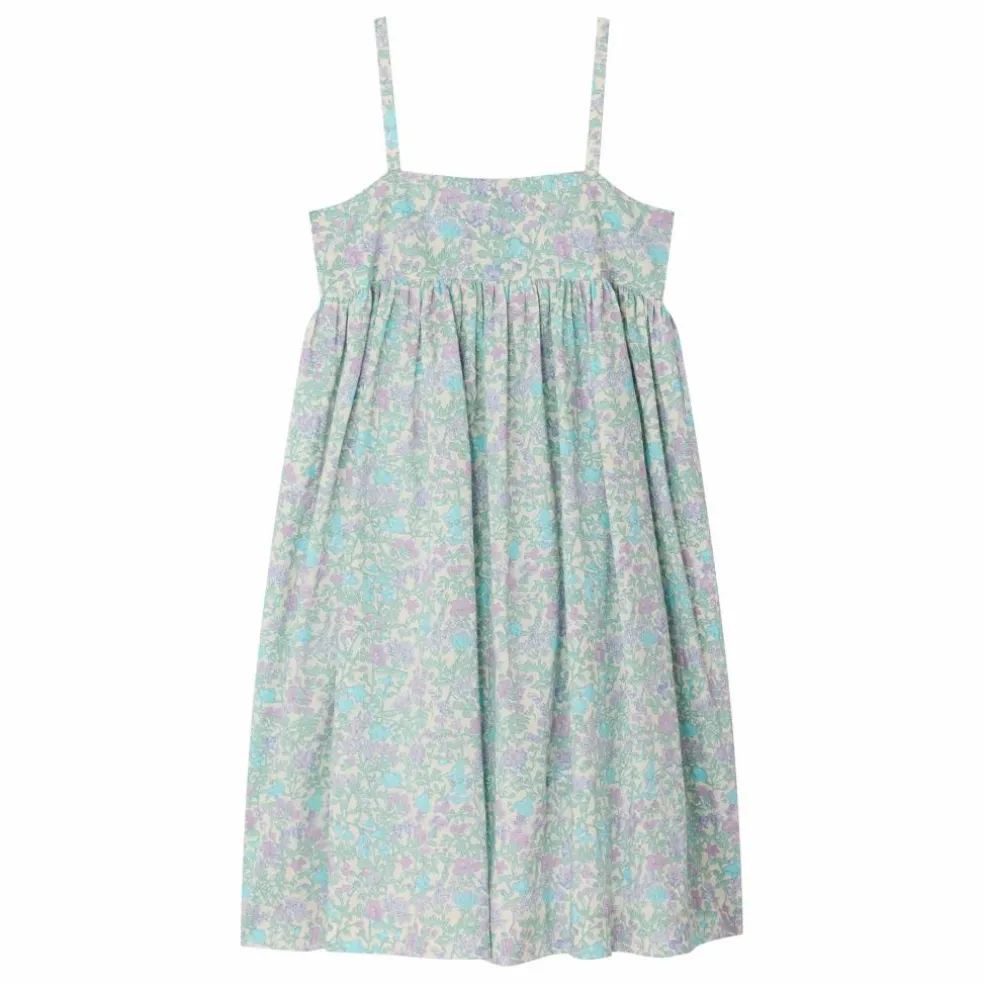Robe Passion Liberty Coton Bio | Vert d'eau
