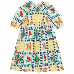 Robe Patchwork | Jaune