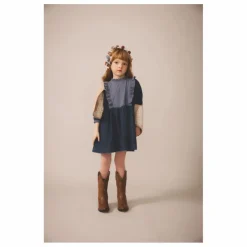 Robe Percy Coton Bio | Bleu