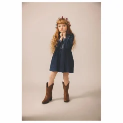 Robe Percy Coton Bio | Bleu