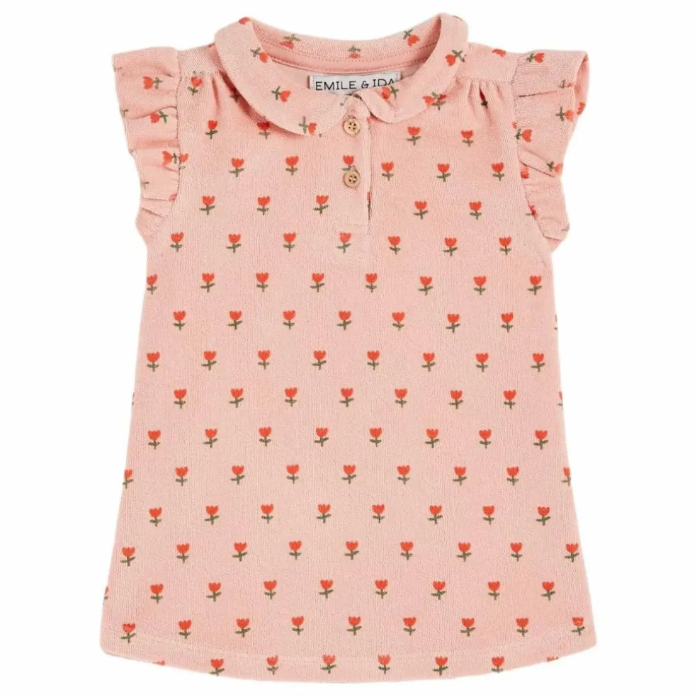 Robe Petites Tulipes Eponge | Rose