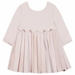 Robe Plissée | Rose pâle