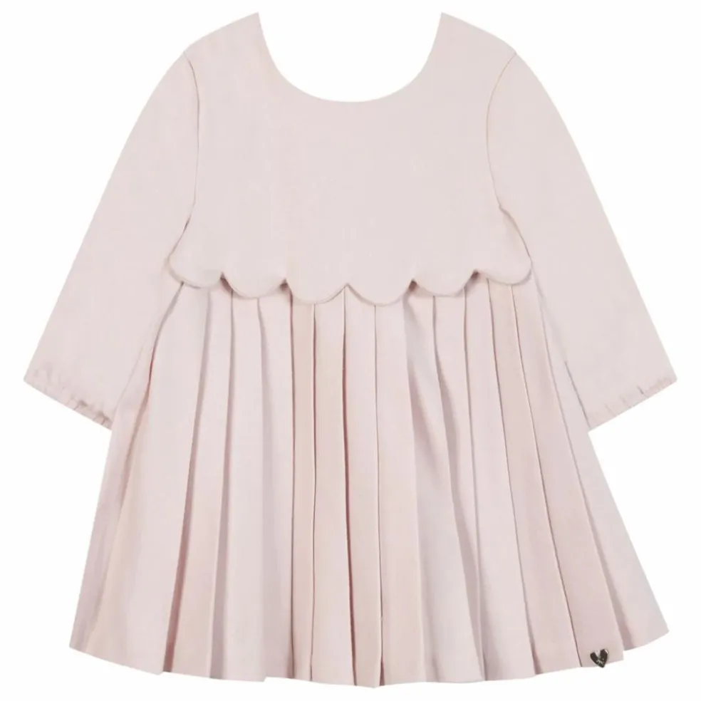 Robe Plissée | Rose pâle
