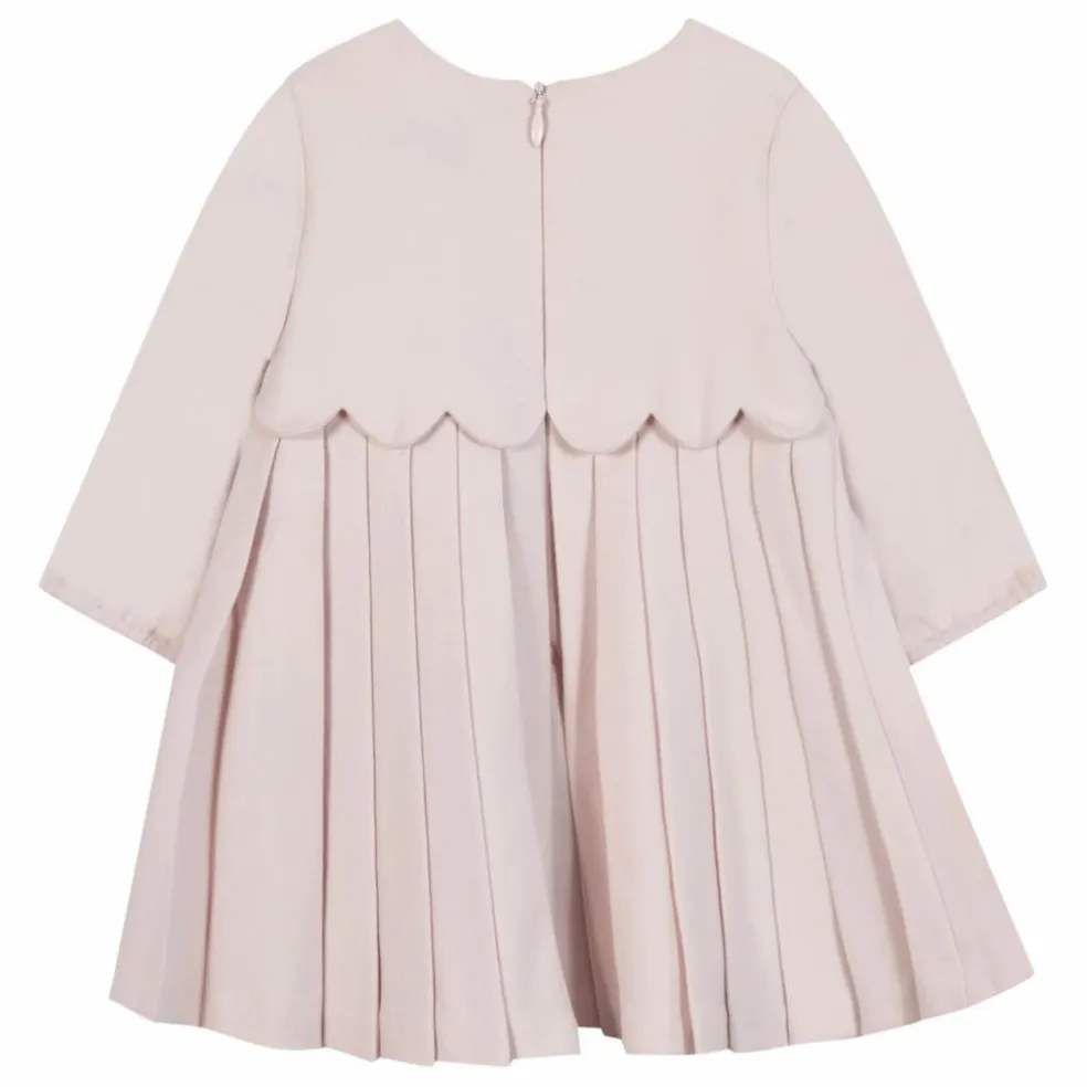 Robe Plissée | Rose pâle