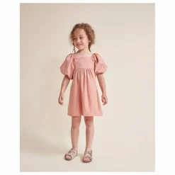 Robe Popeline Coton Bio | Vieux Rose