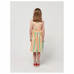 Robe Rayée | Ecru
