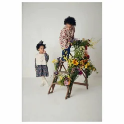 Robe Roulotta Fleurie | Ecru