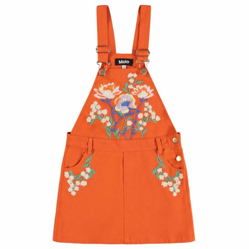 Robe Salopette Chakala Coton Bio | Orange