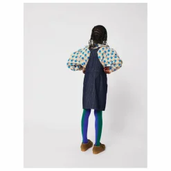 Robe Salopette en Jean Coton Bio | Bleu marine