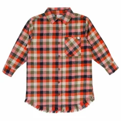 Robe Scottie Carreaux | Orange