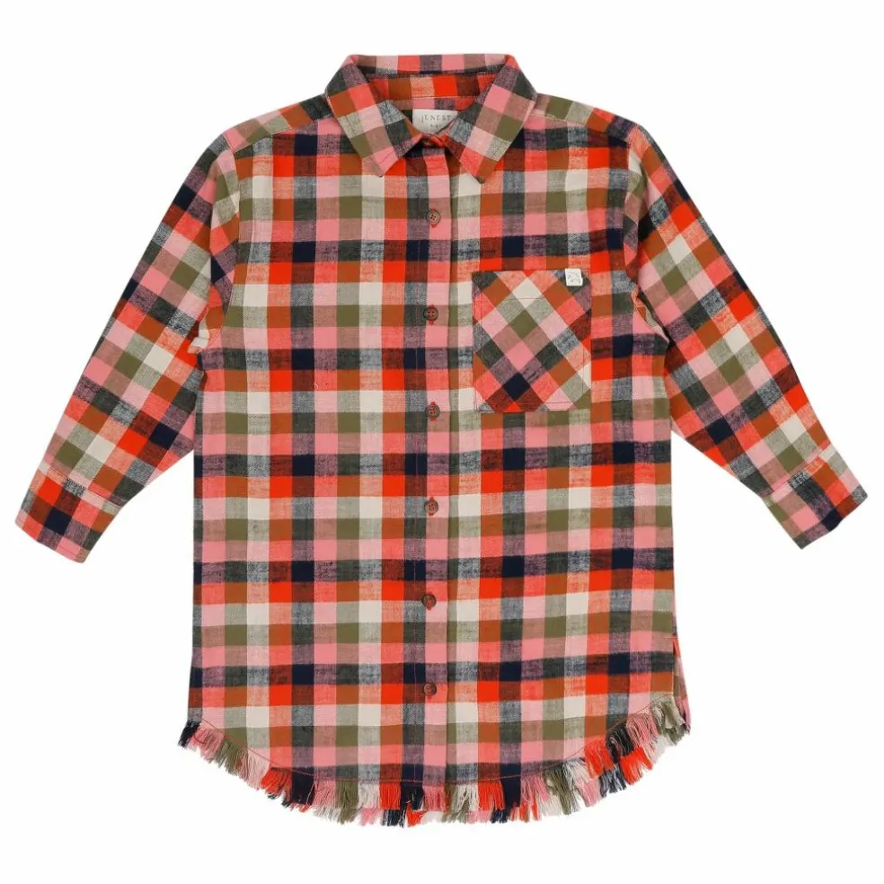 Robe Scottie Carreaux | Orange