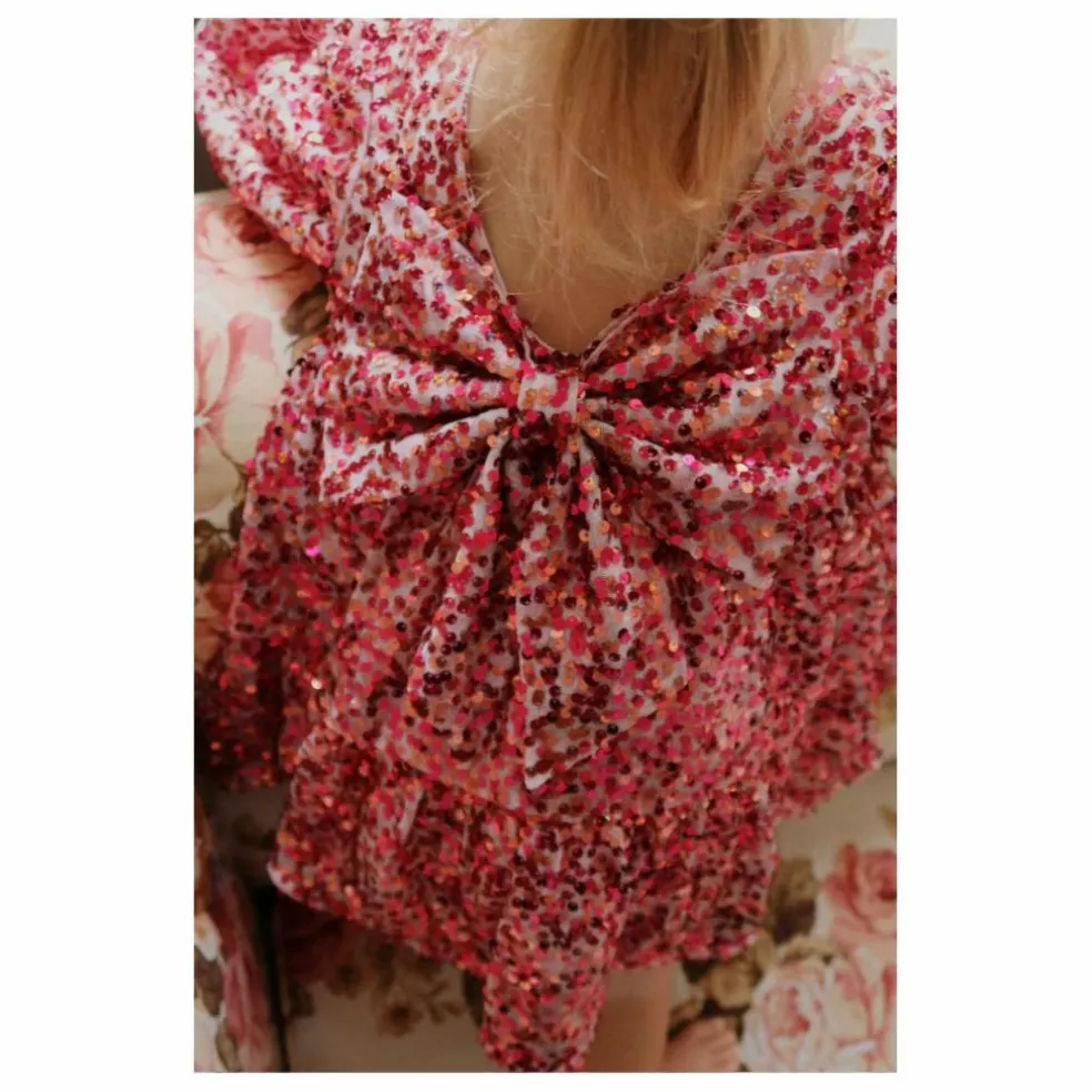 Robe Sequins Lila | Rouge