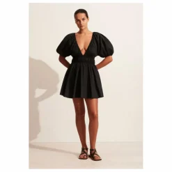 Robe Shired Plunge Mini | Noir