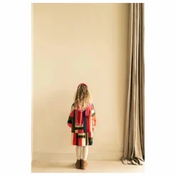 Robe Skye Rayée Popeline | Rose