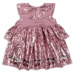 Robe Starla Sequins | Rose
