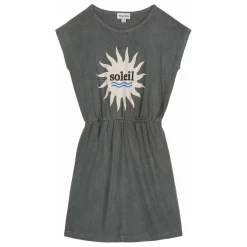 Robe Suzy Coton Bio | Gris anthracite
