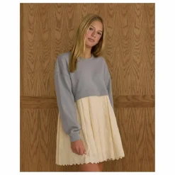 Robe Sweat | Bleu gris