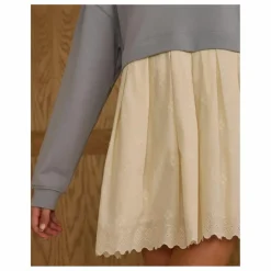 Robe Sweat | Bleu gris
